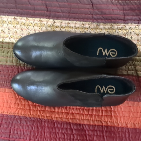 EMU* Australia 'Carlisle' suede/leather slip on wedge heel easy wear ankle boot - Picture 11 of 13